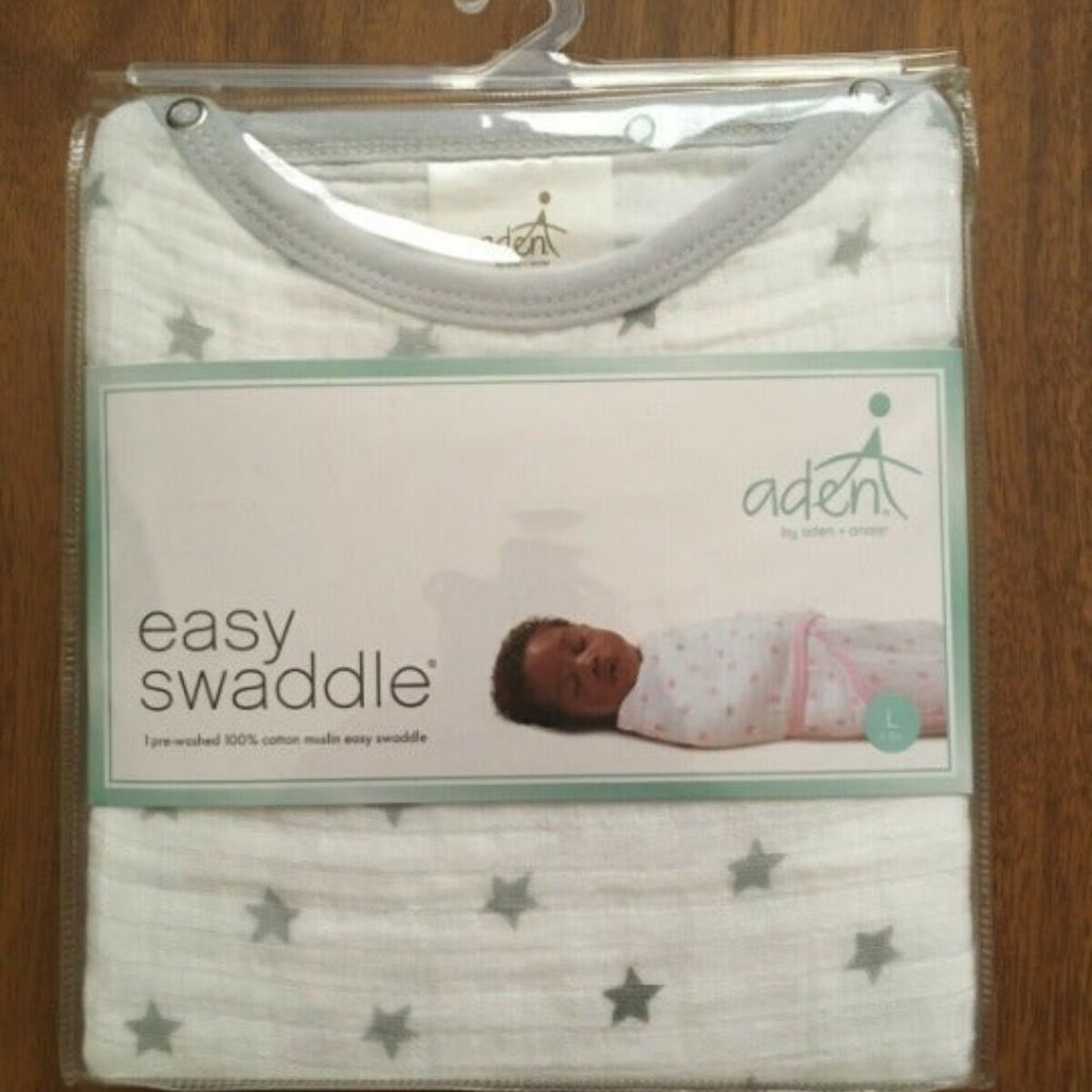 Aden & Anais Easy Swaddle Muslin Swaddle NEW